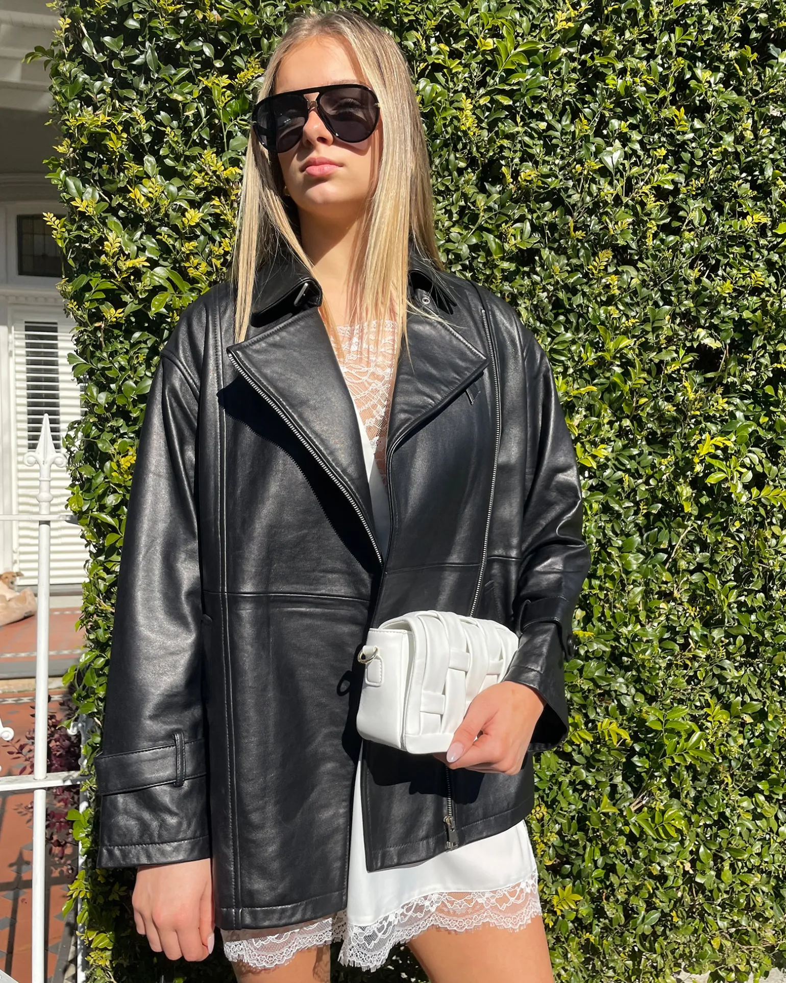 Belle & Bloom Leather Jackets | Leather Coats>BFF Belted Leather Jacket