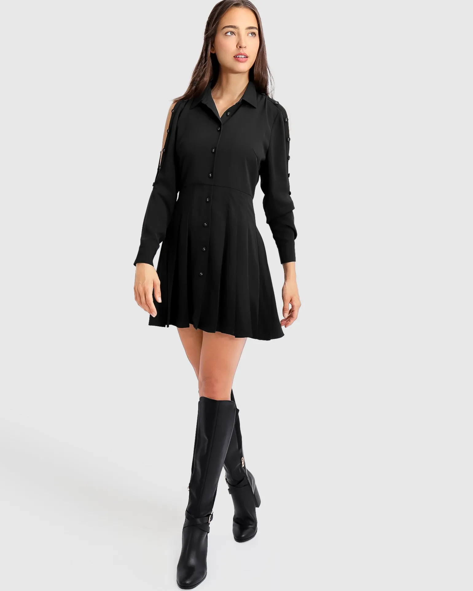 Belle & Bloom Mini Dresses | Mini Dresses>Boy Meets Girl Mini Dress -