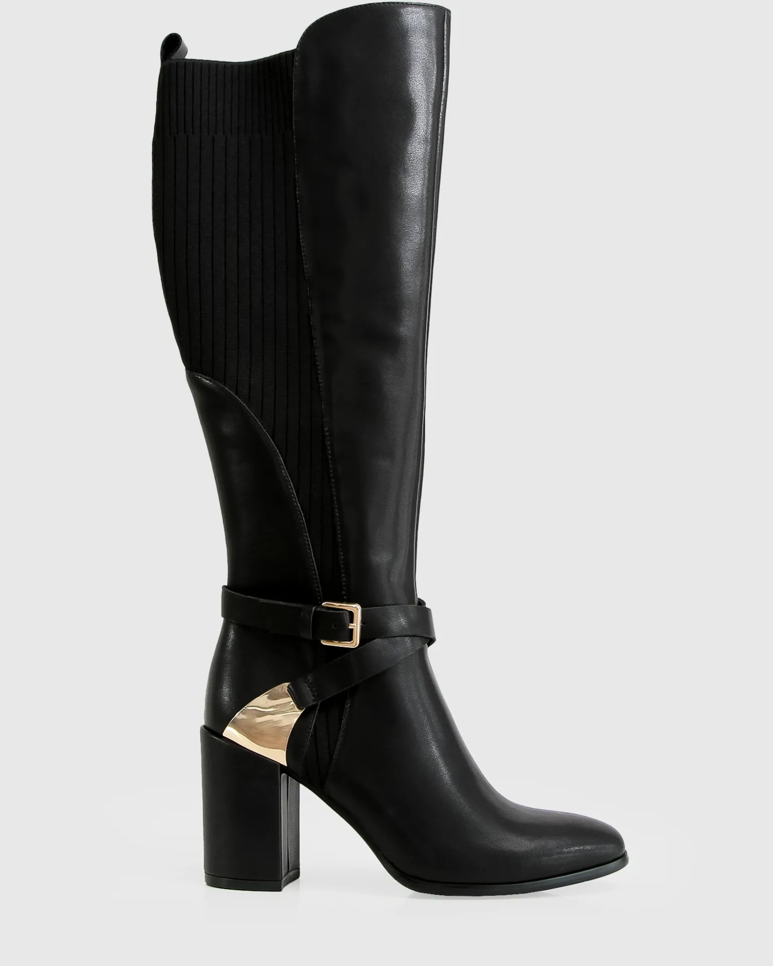 Belle & Bloom Boots>Breton Knee High Boot -