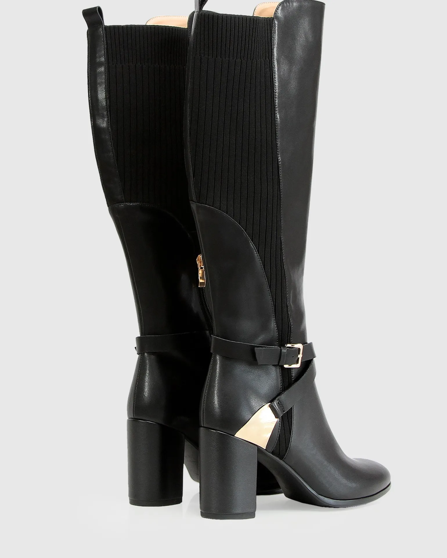 Belle & Bloom Boots>Breton Knee High Boot -