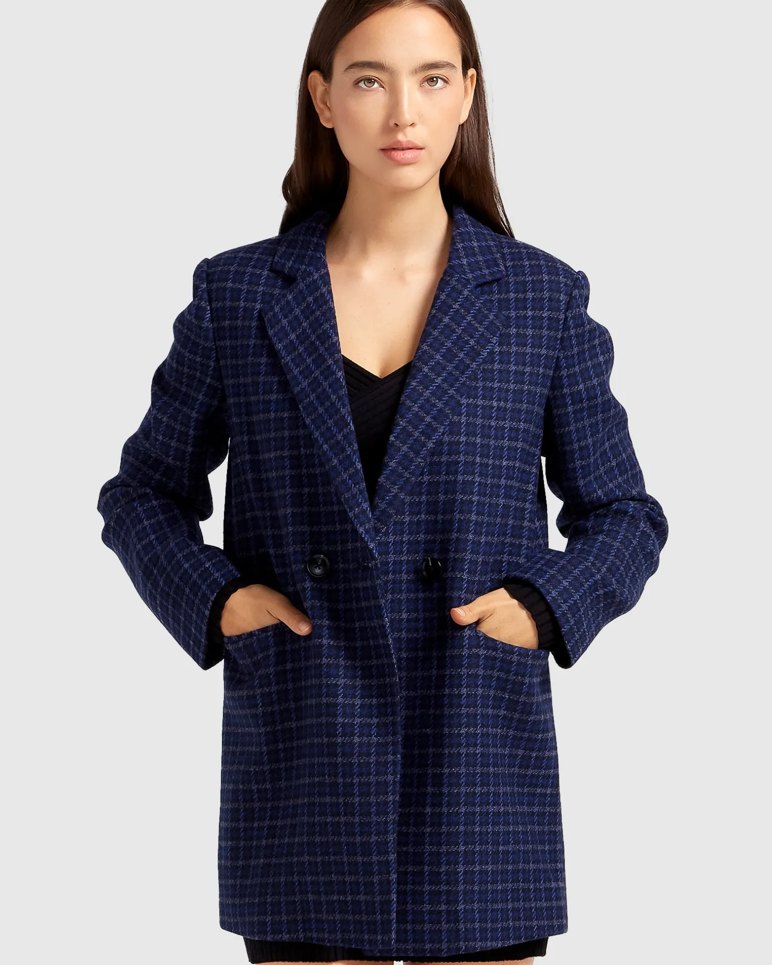 Belle & Bloom Blazers | Suits & Blazers>Cambridge Oversized Wool Blazer -