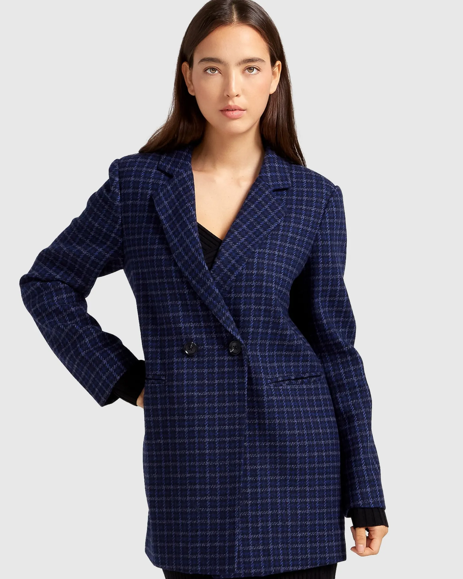 Belle & Bloom Blazers | Suits & Blazers>Cambridge Oversized Wool Blazer -