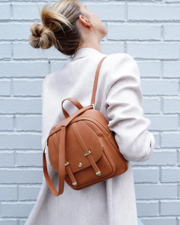 Belle & Bloom Backpacks | Handbags>Camila Leather Backpack -