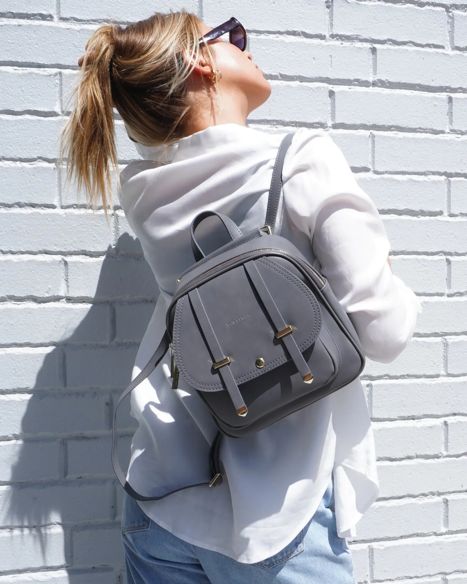 Belle & Bloom Backpacks | Handbags>Camila Leather Backpack -