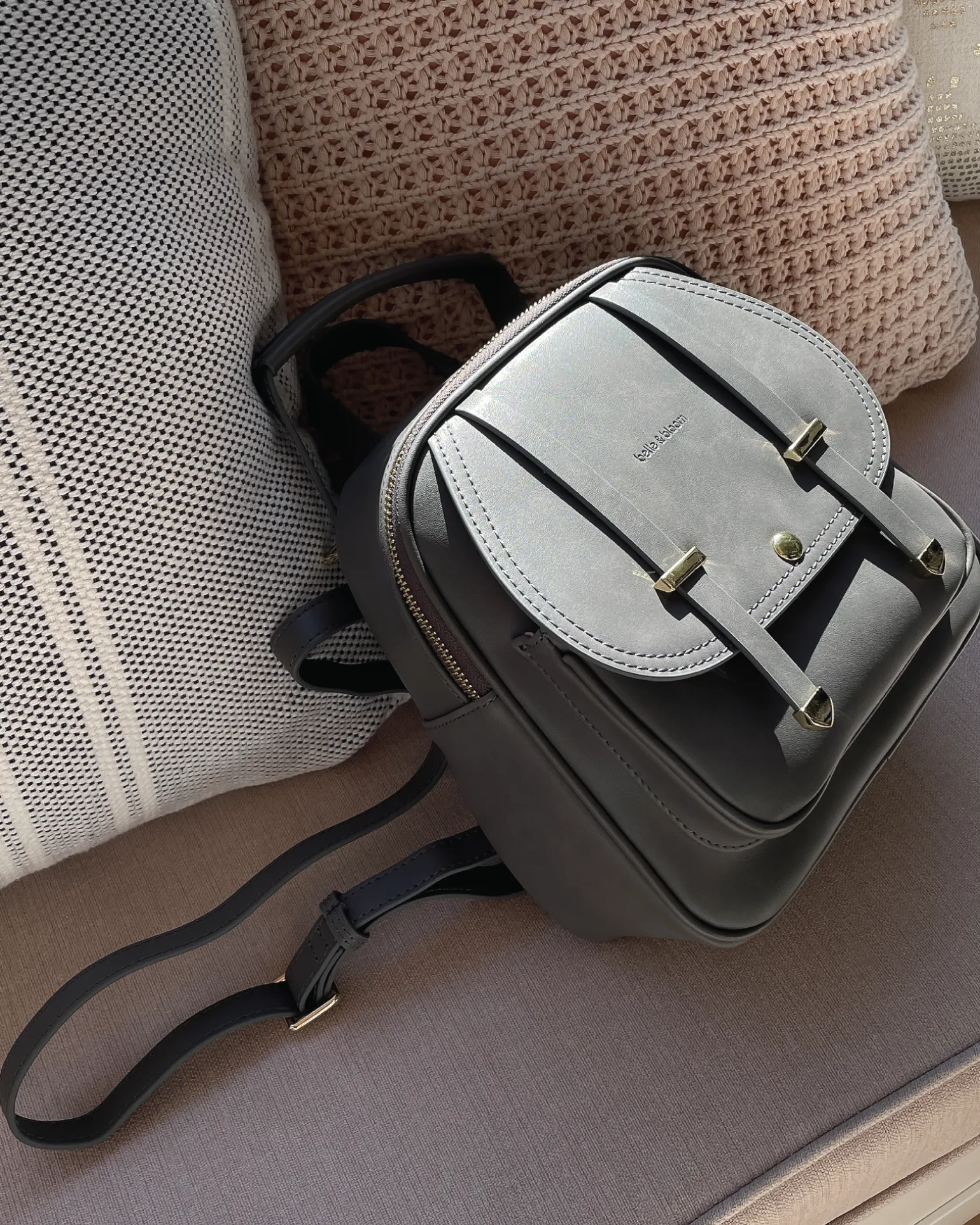 Belle & Bloom Backpacks | Handbags>Camila Leather Backpack -