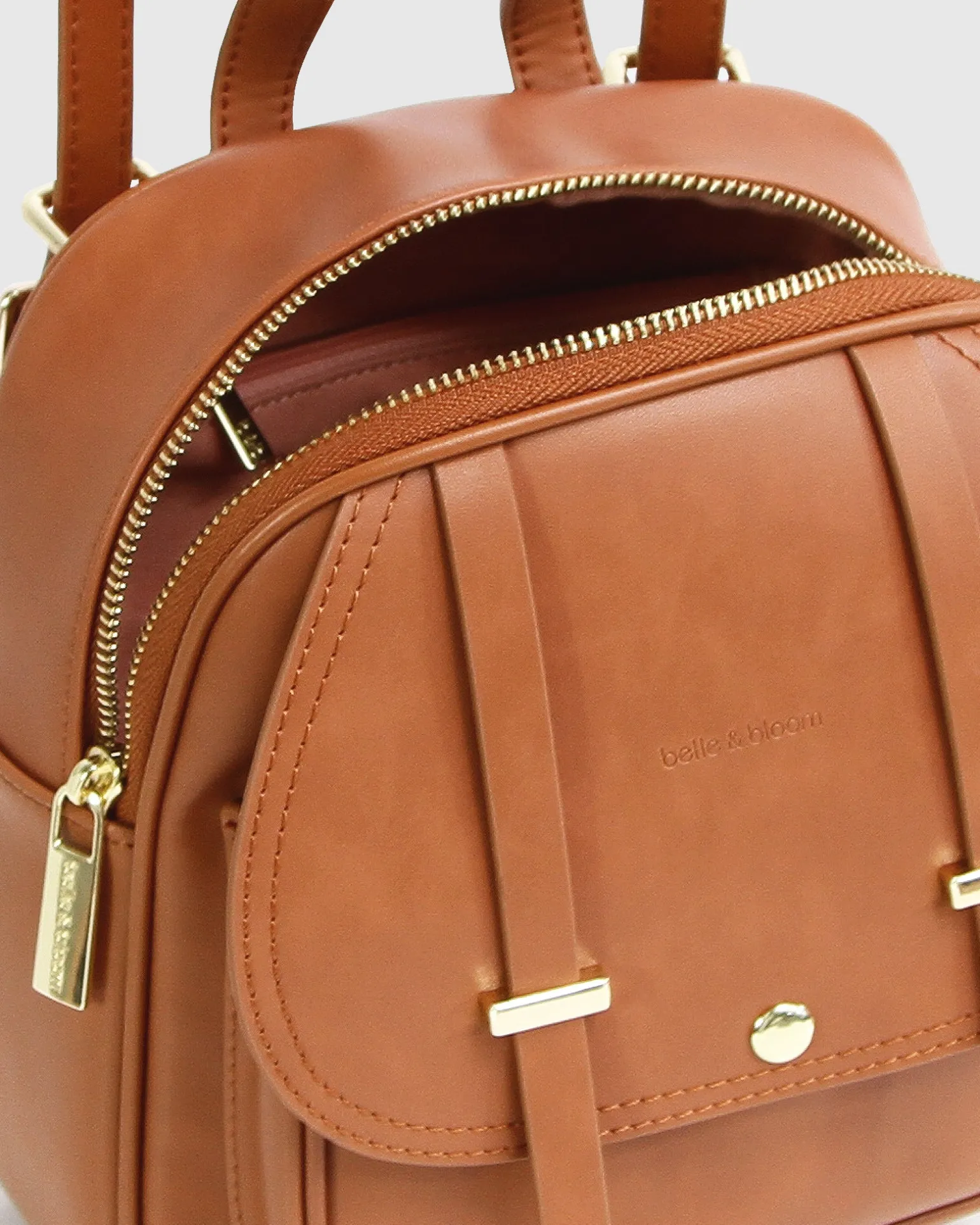 Belle & Bloom Backpacks | Handbags>Camila Leather Backpack -