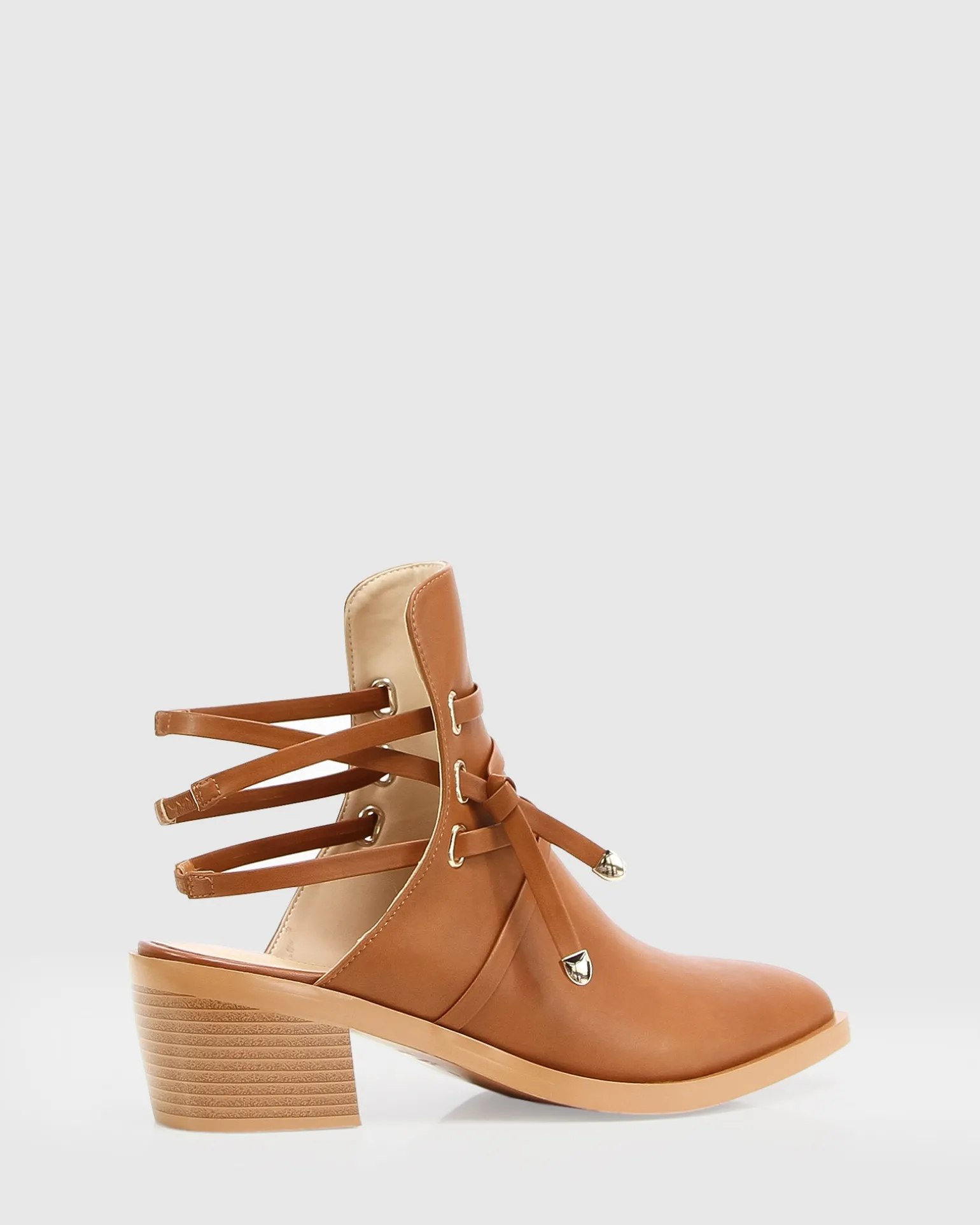 Belle & Bloom Boots>Can't Be Tamed Open Back Boot -