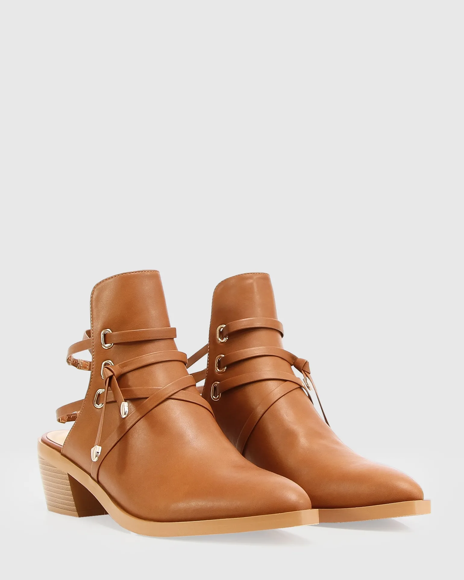 Belle & Bloom Boots>Can't Be Tamed Open Back Boot -