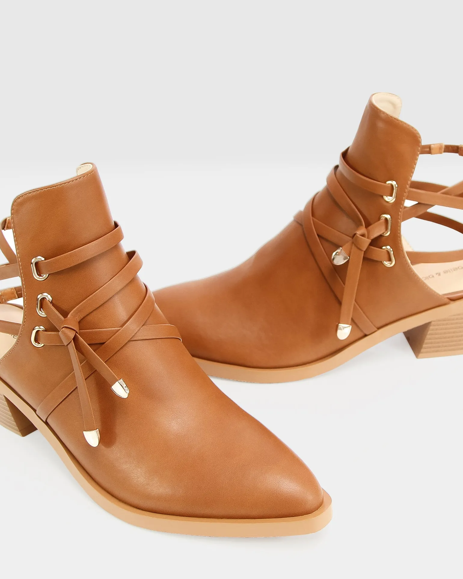 Belle & Bloom Boots>Can't Be Tamed Open Back Boot -