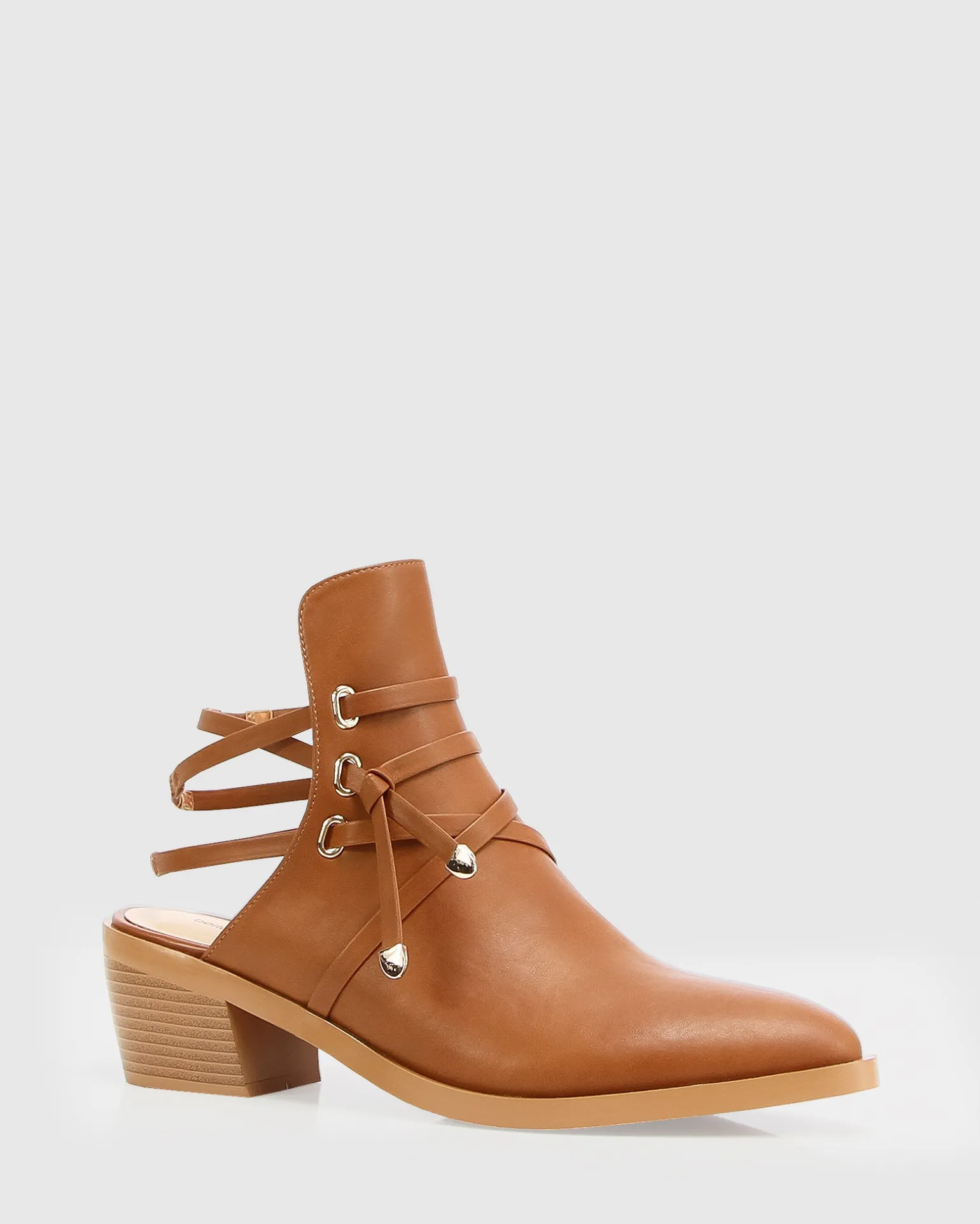 Belle & Bloom Boots>Can't Be Tamed Open Back Boot -