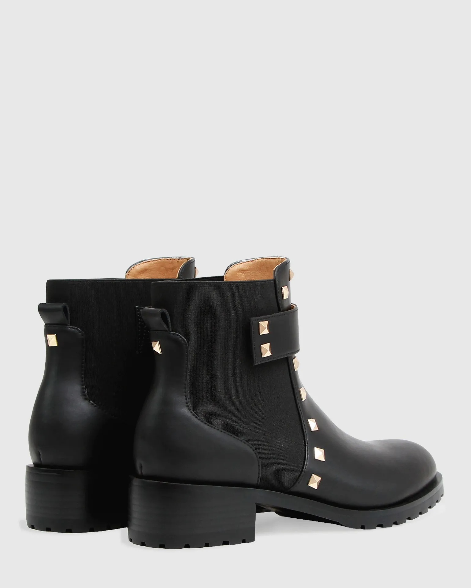 Belle & Bloom Boots>City Lights Leather Ankle Boot -