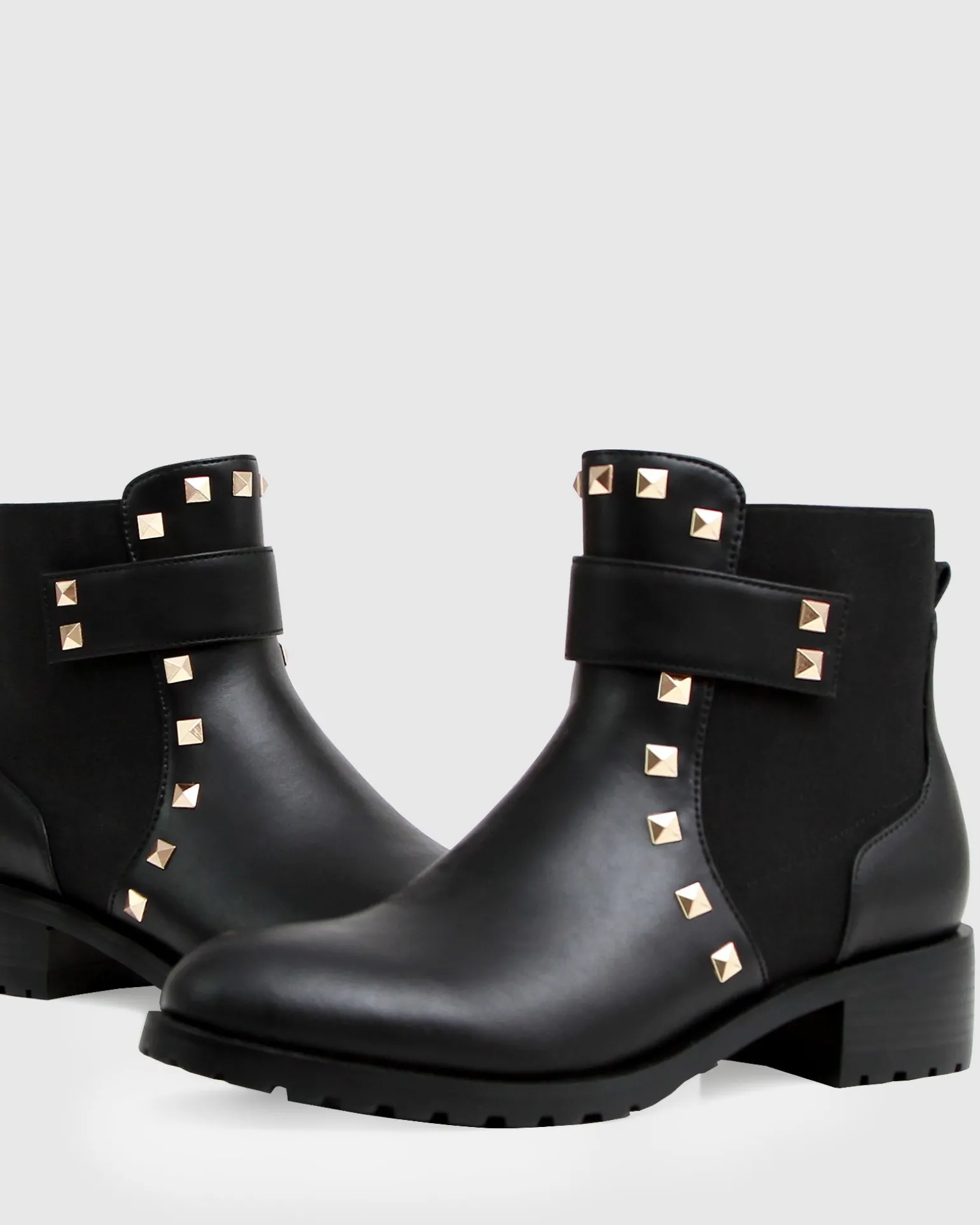 Belle & Bloom Boots>City Lights Leather Ankle Boot -