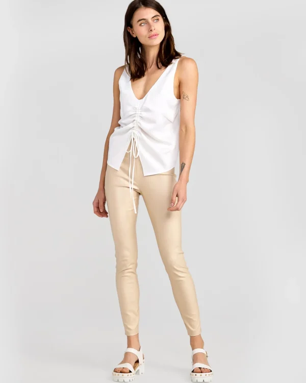 Belle & Bloom Pants>City Slicker Coated Legging -