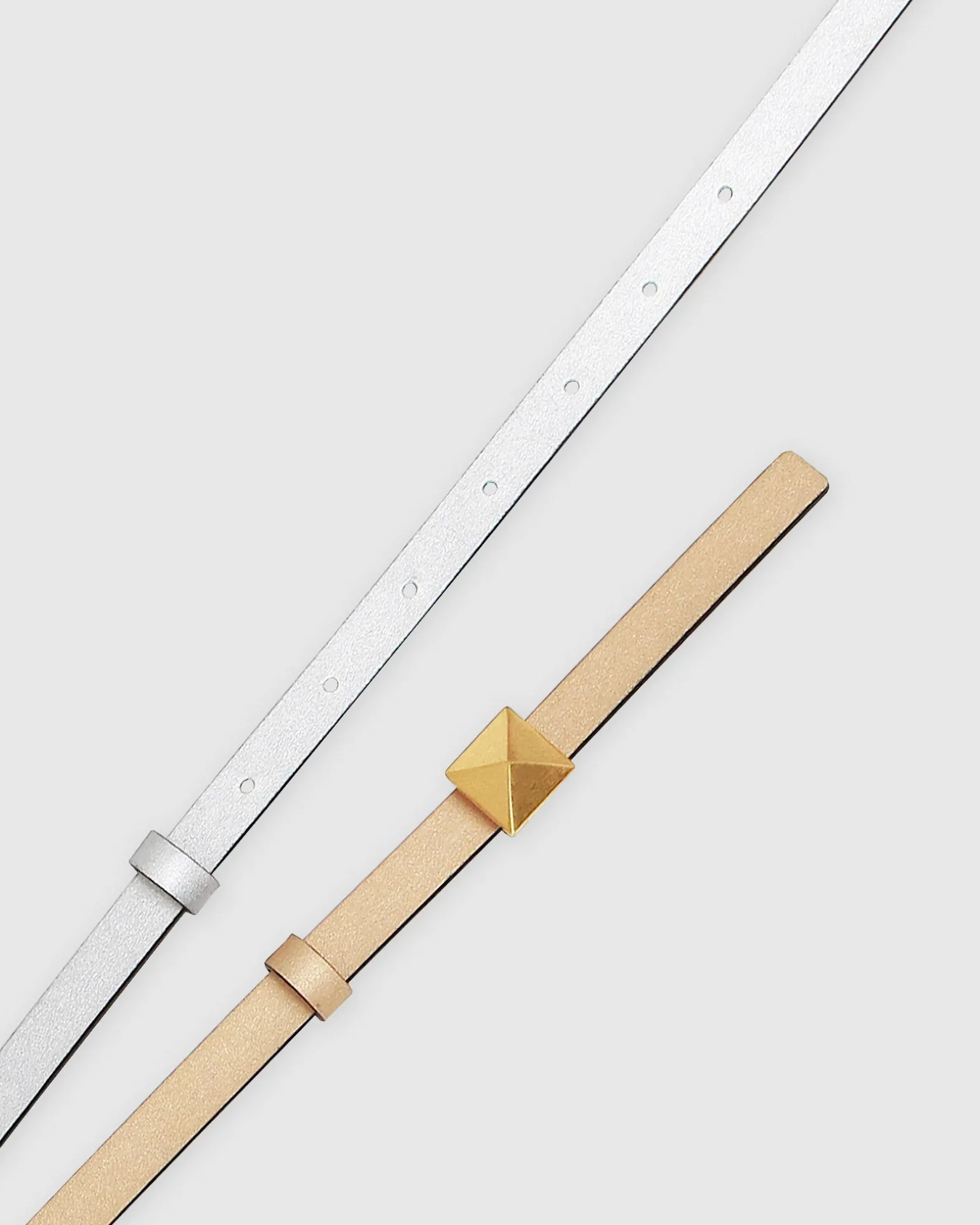 Belle & Bloom Belts>Cleopatra Pyramid Stud Leather Belt -