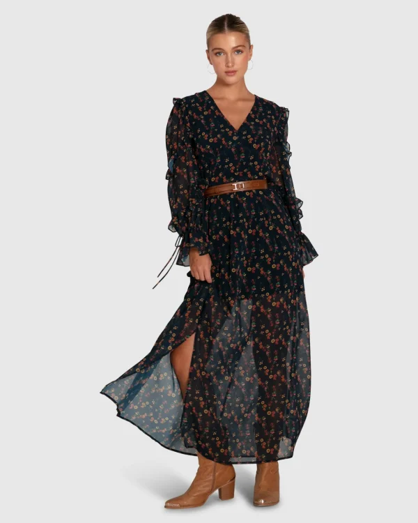 Belle & Bloom Maxi Dresses | Maxi Dresses>Come As You Are Floral Maxi Dress -