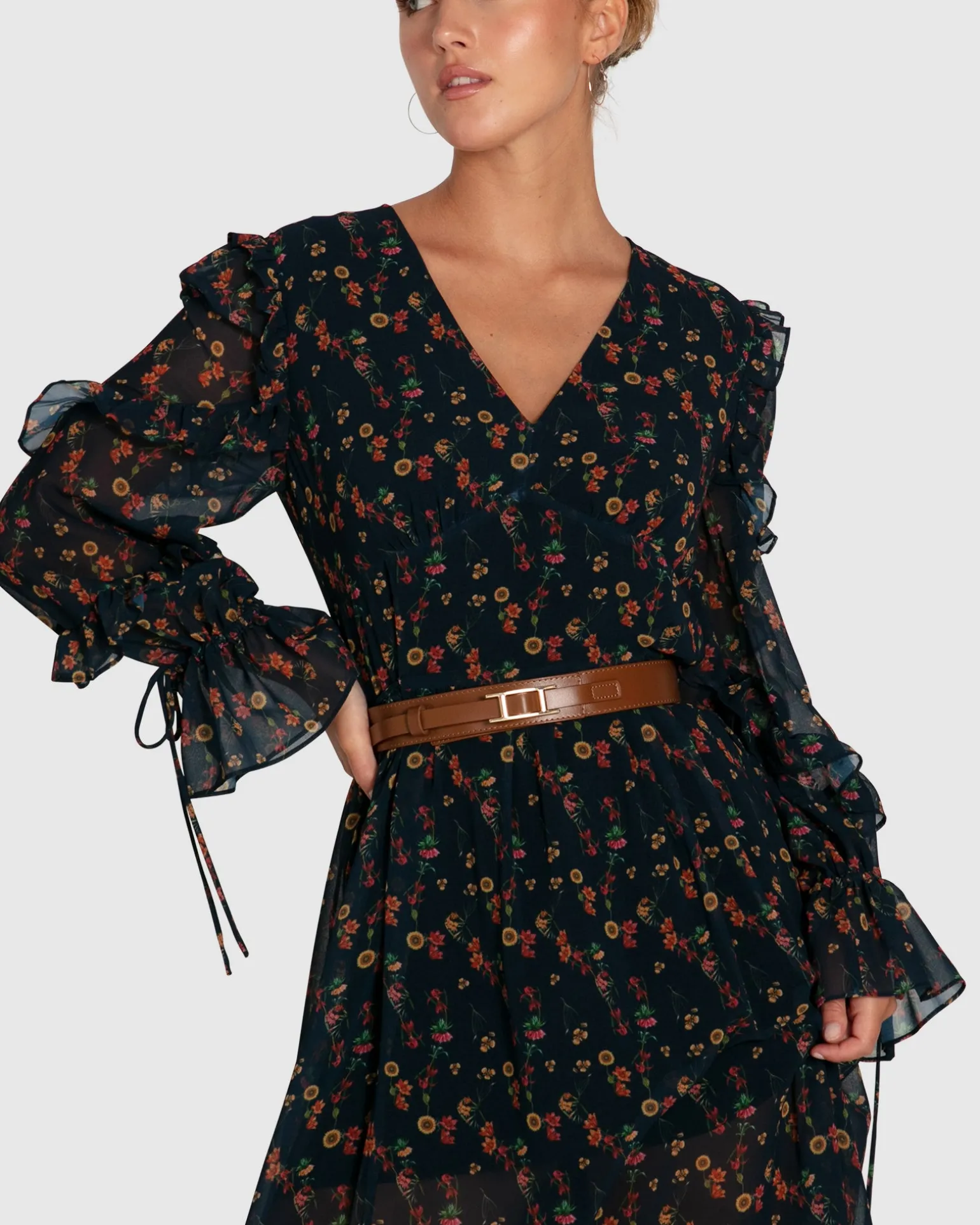 Belle & Bloom Maxi Dresses | Maxi Dresses>Come As You Are Floral Maxi Dress -