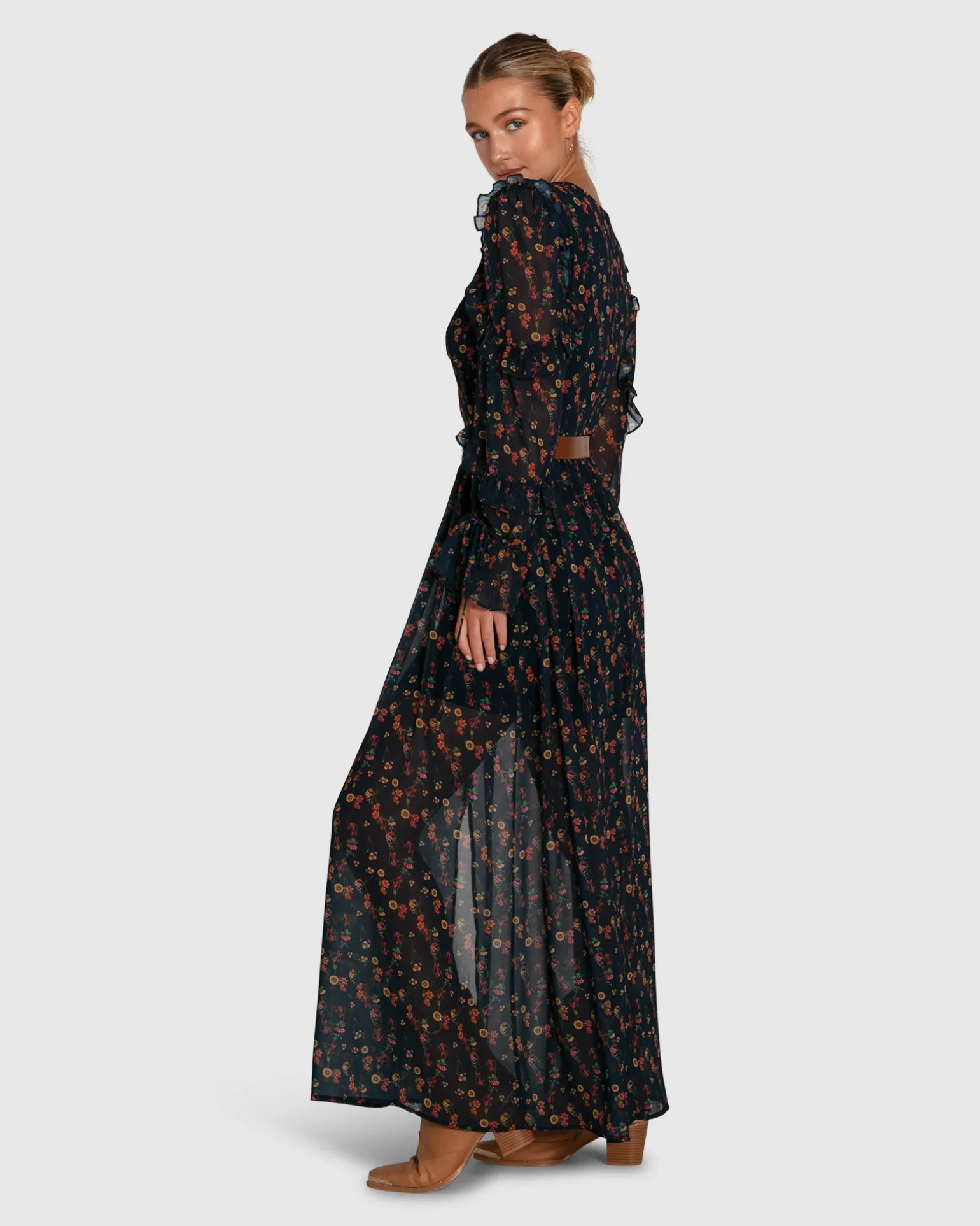 Belle & Bloom Maxi Dresses | Maxi Dresses>Come As You Are Floral Maxi Dress -
