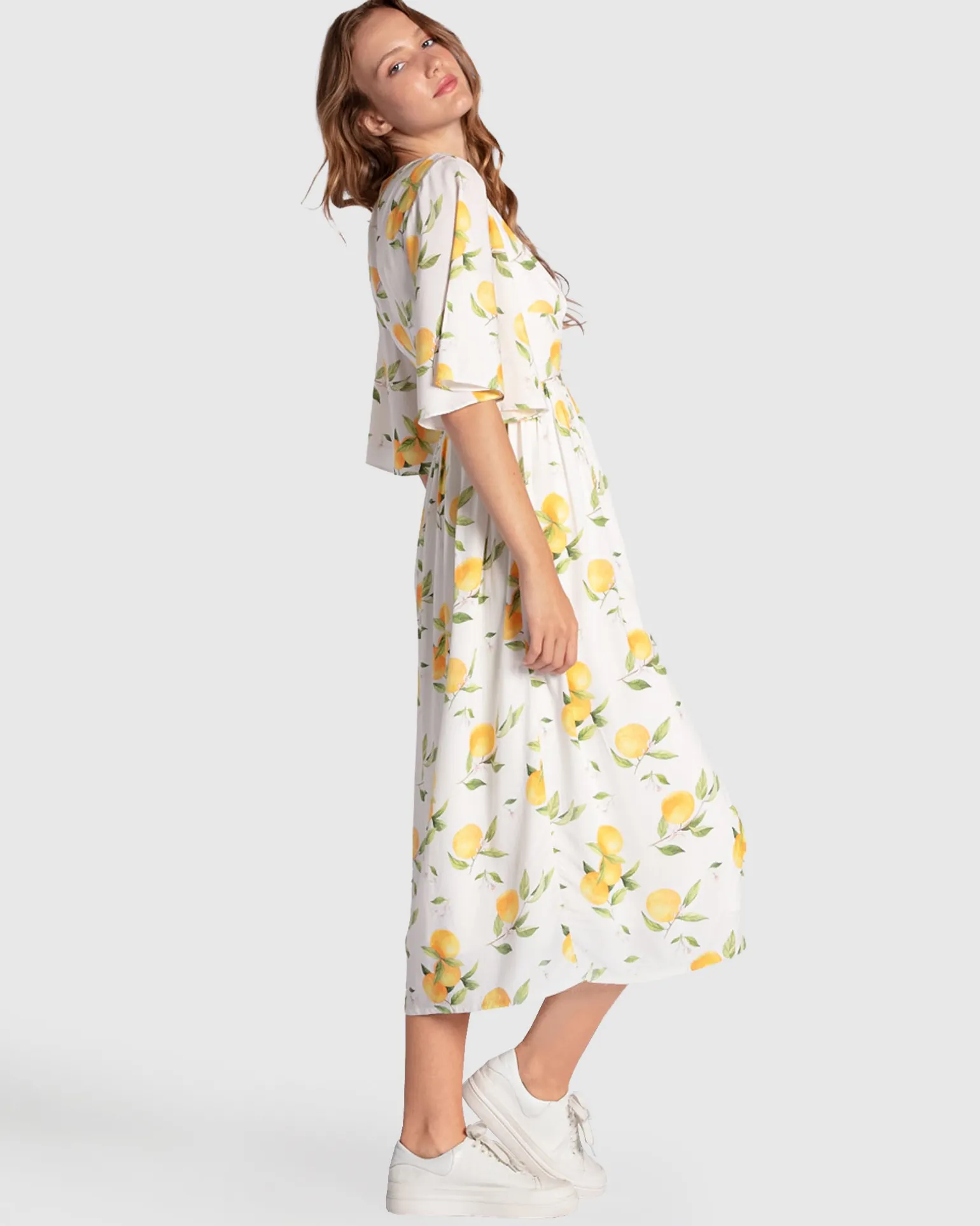 Belle & Bloom Midi Dresses | Midi Dresses>Crazy Love Button Up Dress -