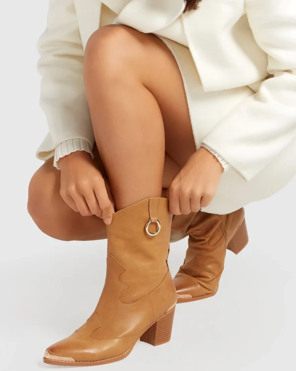 Belle & Bloom Boots>Dallas Western Boot -