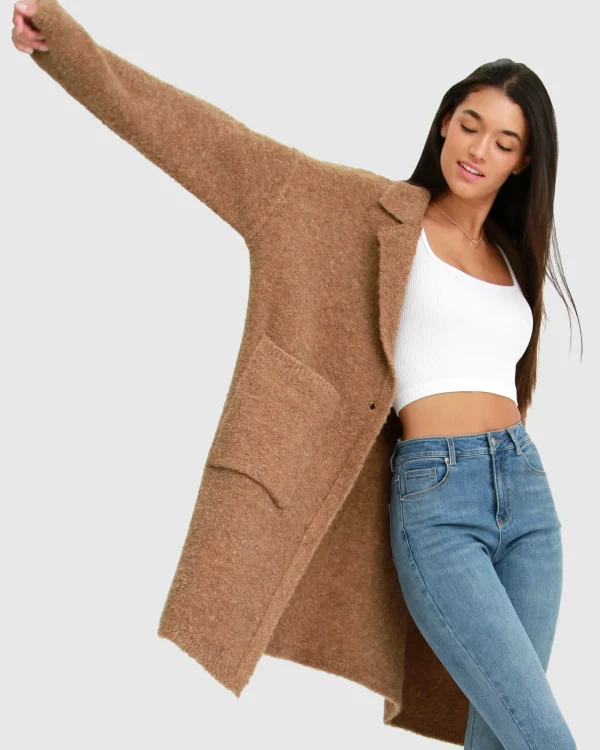 Belle & Bloom Cardigans | Cardigans>Days Go By Sustainable Blazer Cardigan -