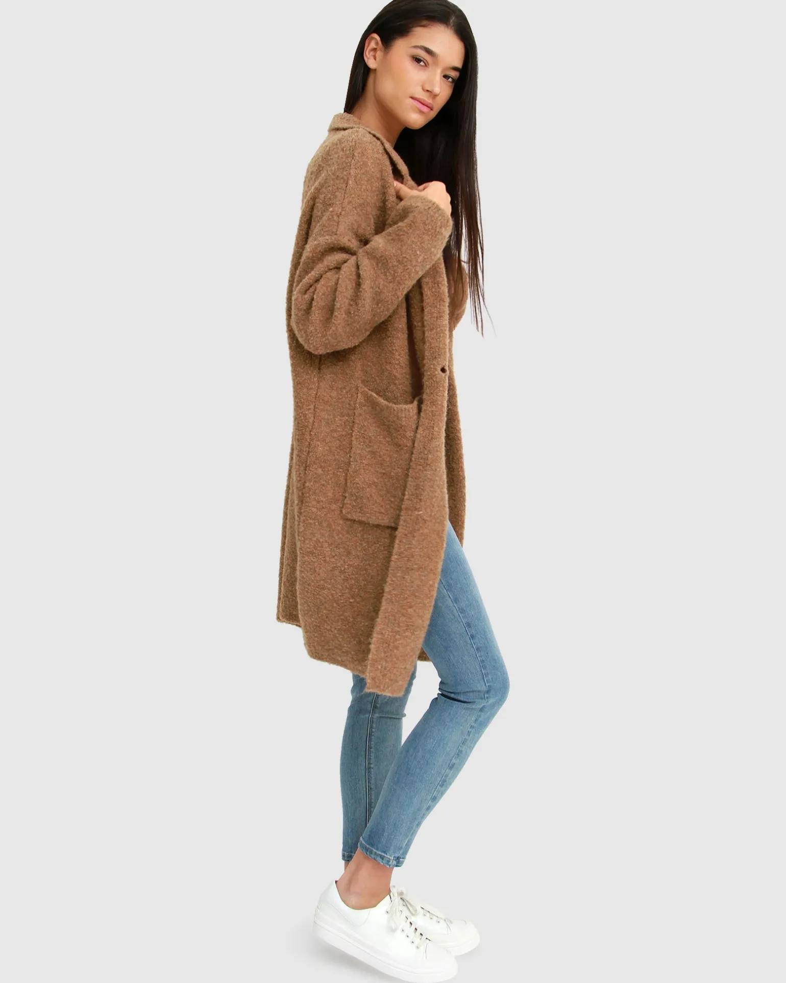 Belle & Bloom Cardigans | Cardigans>Days Go By Sustainable Blazer Cardigan -