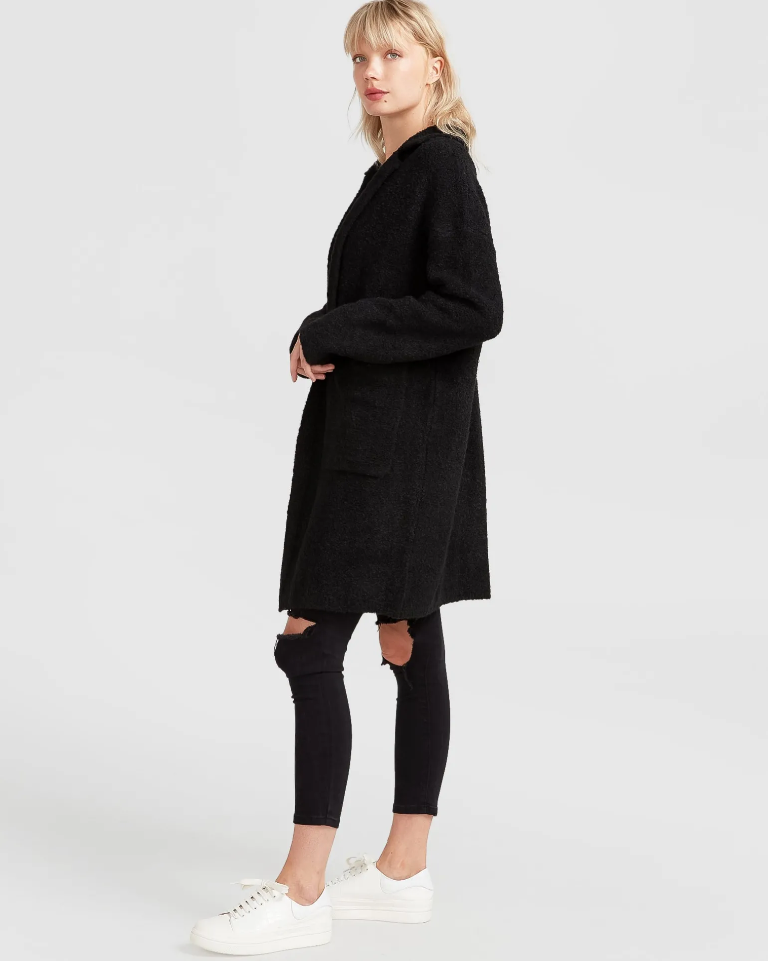 Belle & Bloom Cardigans | Cardigans>Days Go By Sustainable Blazer Cardigan -