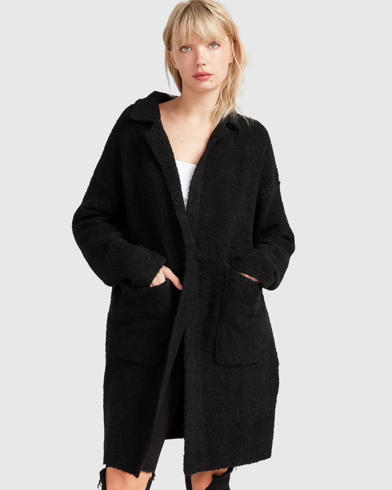 Belle & Bloom Cardigans | Cardigans>Days Go By Sustainable Blazer Cardigan -