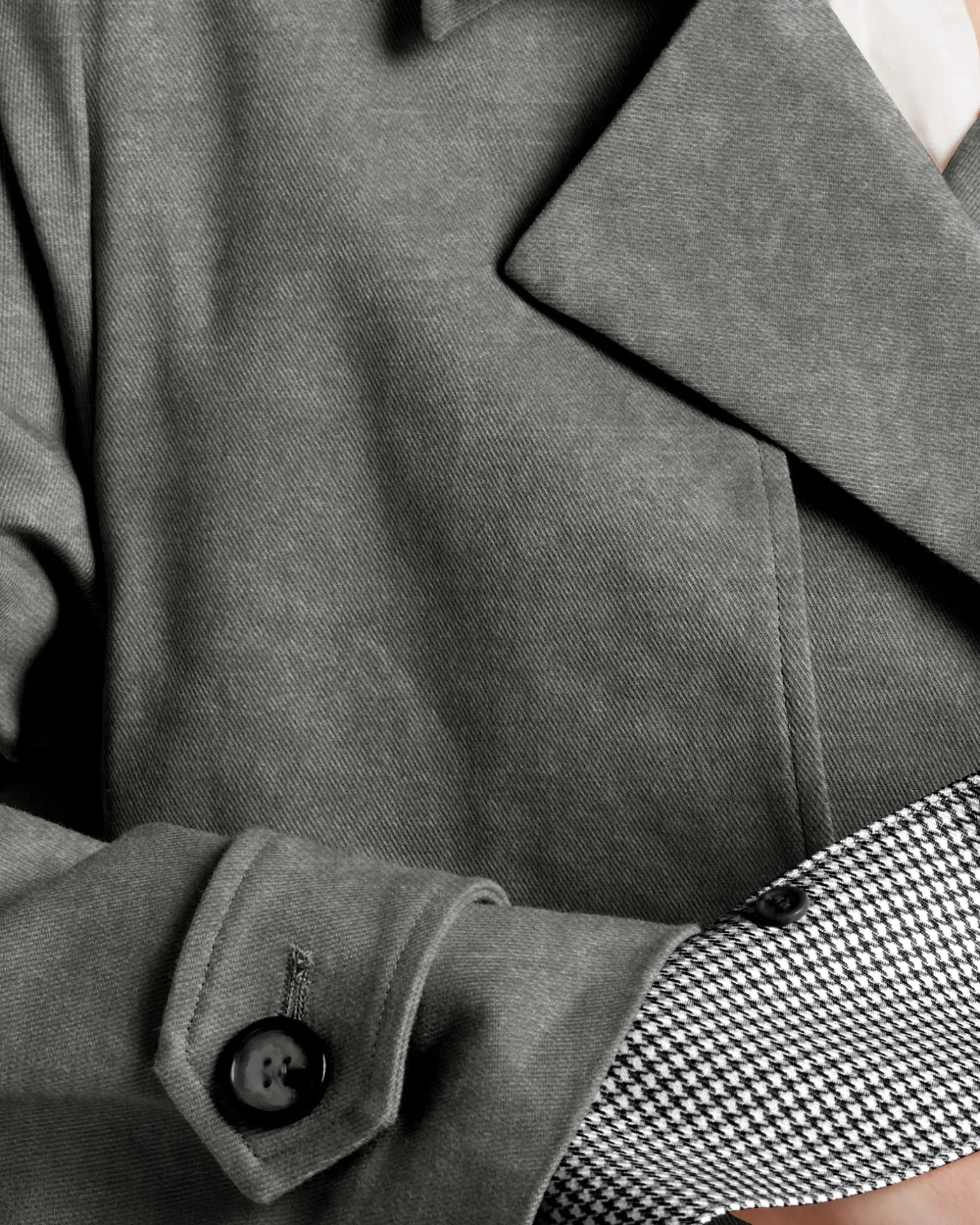 Belle & Bloom Belted Coats | Trench Coats>Empirical City Trench Coat - Washed Black