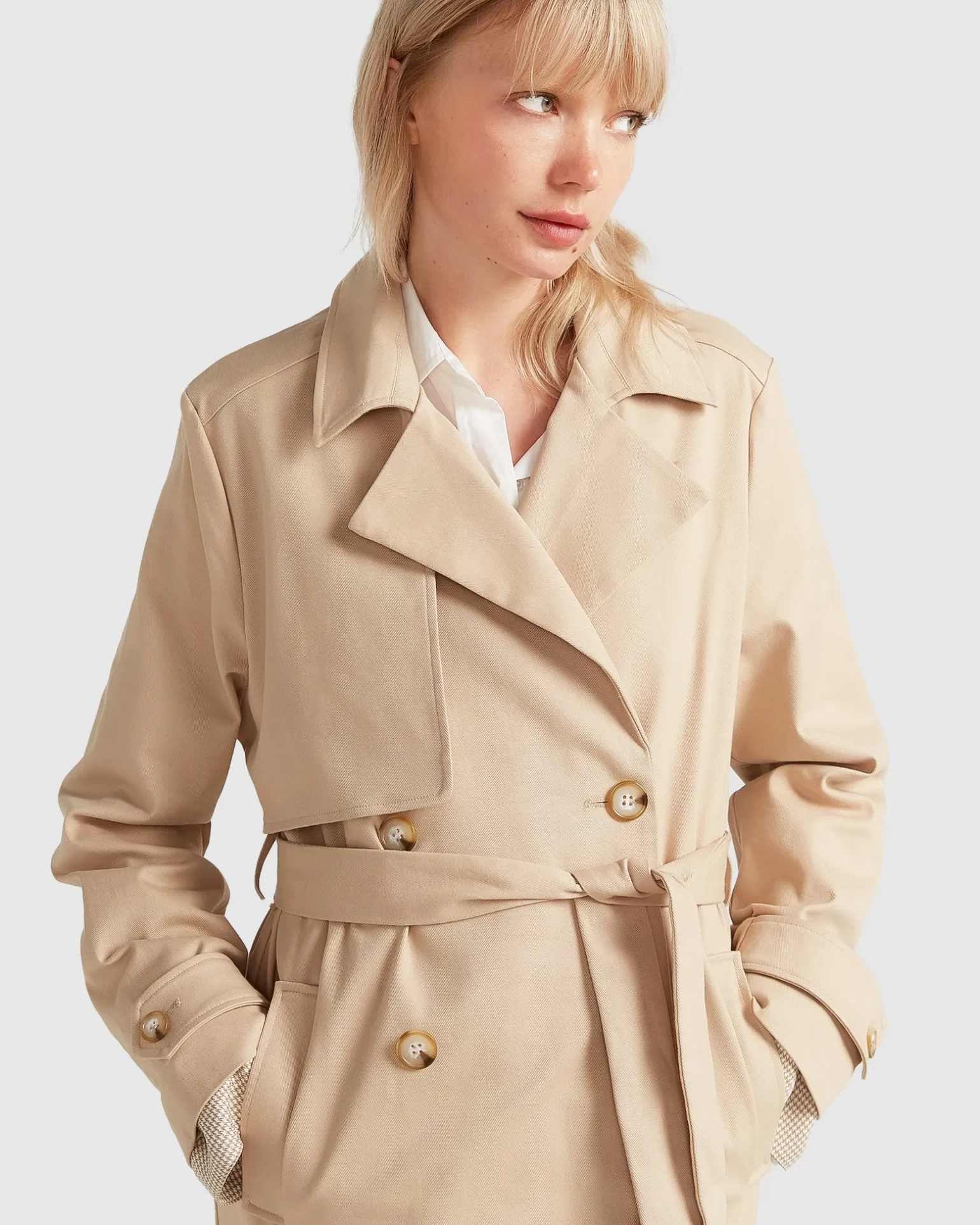 Belle & Bloom Trench Coats | Trench Coats>Empirical Trench Coat -