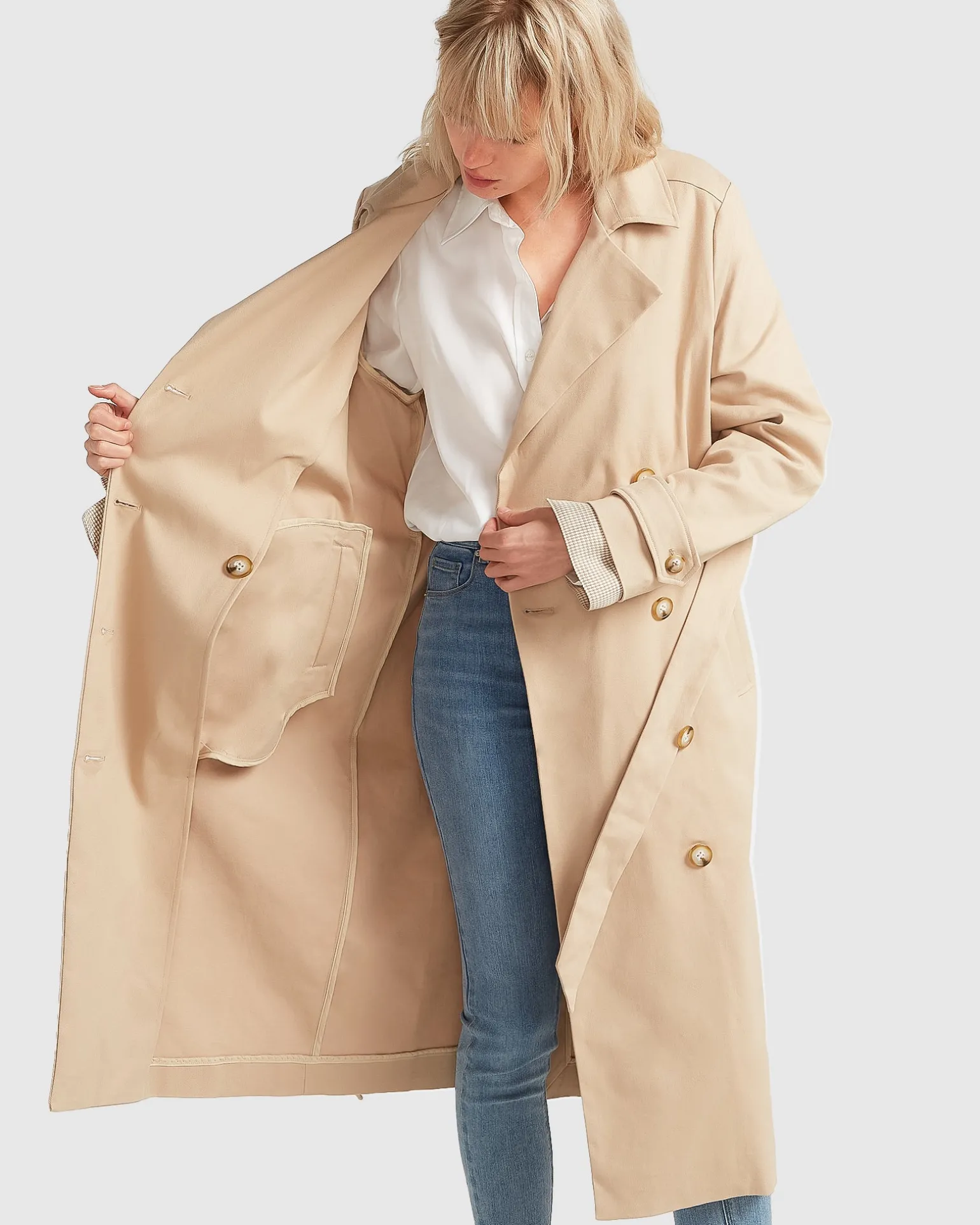 Belle & Bloom Trench Coats | Trench Coats>Empirical Trench Coat -