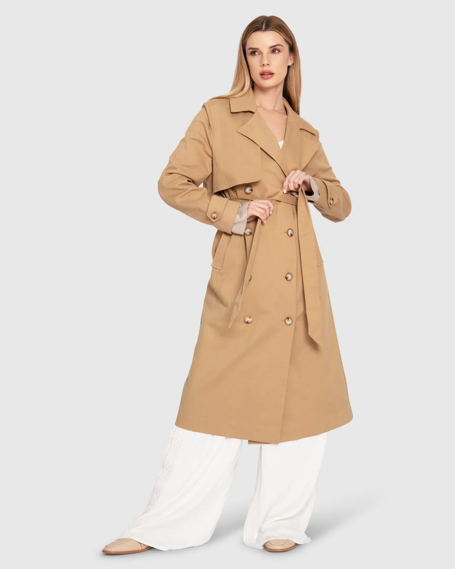 Belle & Bloom Trench Coats | Trench Coats>Empirical Trench Coat -