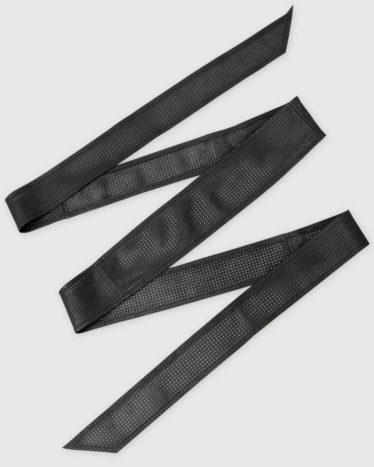 Belle & Bloom Belts>Escalate Perforated Leather Belt -