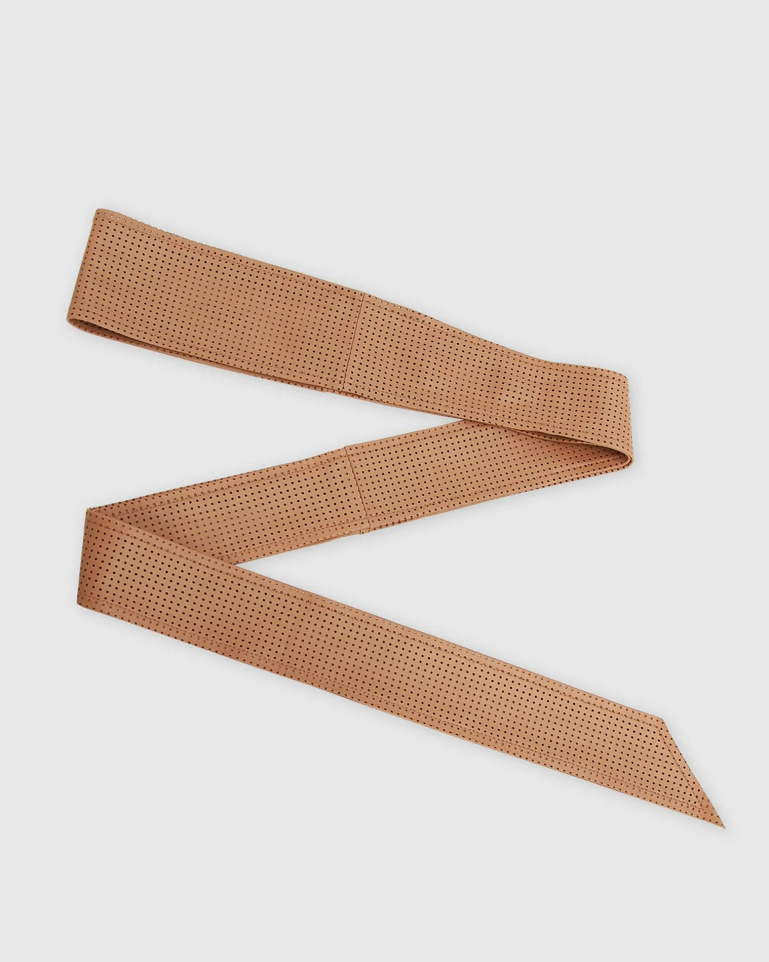 Belle & Bloom Belts>Escalate Perforated Leather Belt -