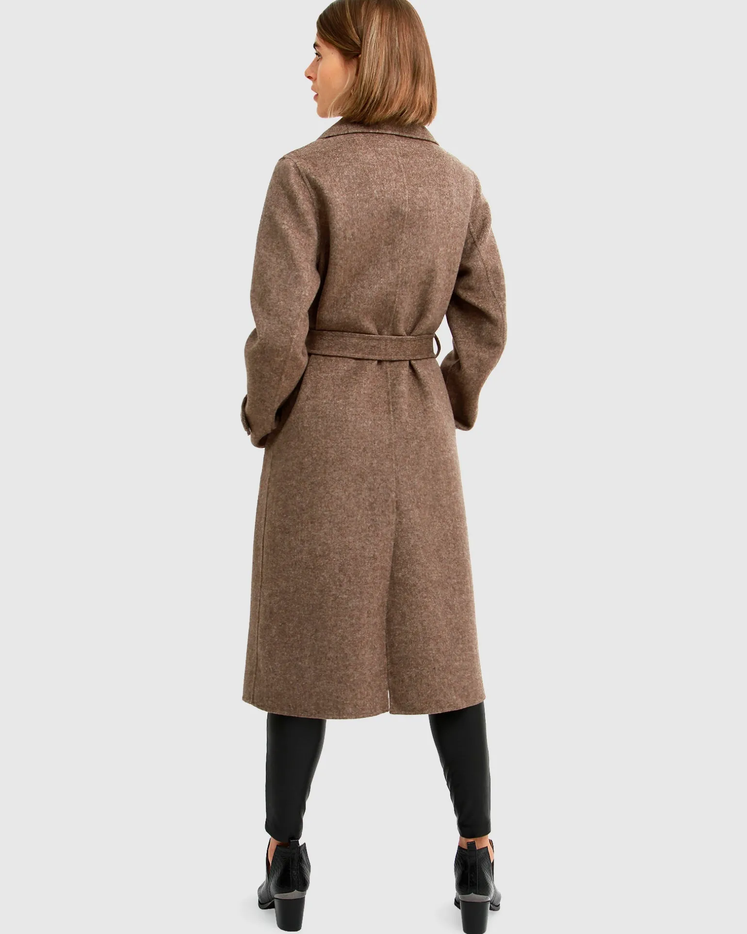 Belle & Bloom Belted Coats | Wool Coats>Front Runner Belted Coat -