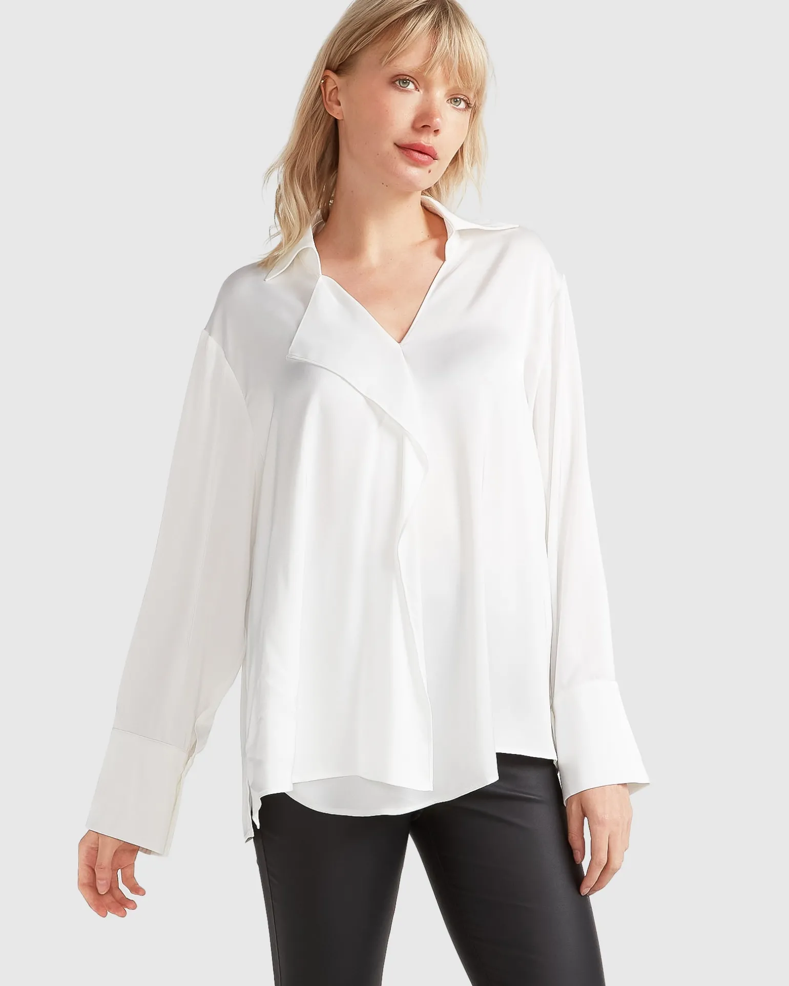 Belle & Bloom Shirts & Blouses>Gemini Waterfall Shirt -