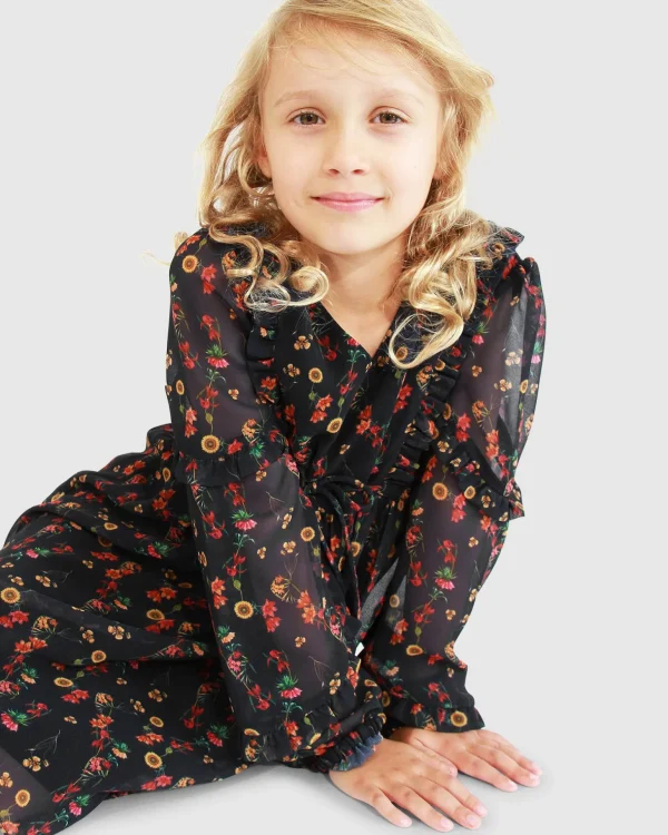 Belle & Bloom Girls Dresses>Girls Like You Floral Dress -