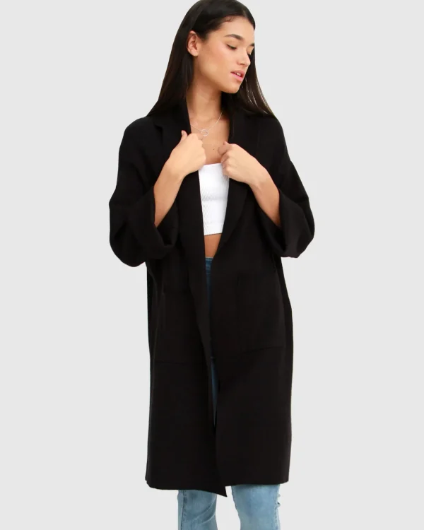 Belle & Bloom Cardigans | Cardigans>Hold The Line Coatigan -