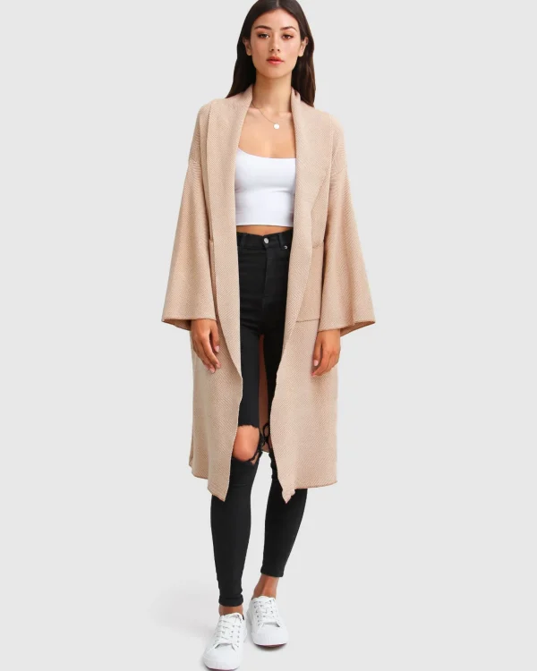 Belle & Bloom Cardigans | Cardigans>Hold The Line Coatigan -