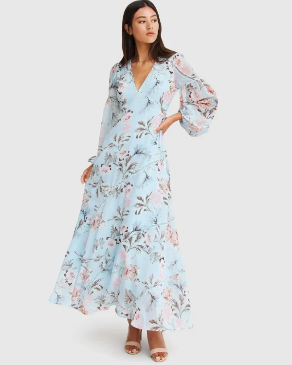 Belle & Bloom Maxi Dresses | Maxi Dresses>In Your Dreams Maxi Dress - Light Blue