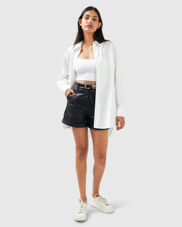 Belle & Bloom Shirts & Blouses>Into You Oversized Shirt -