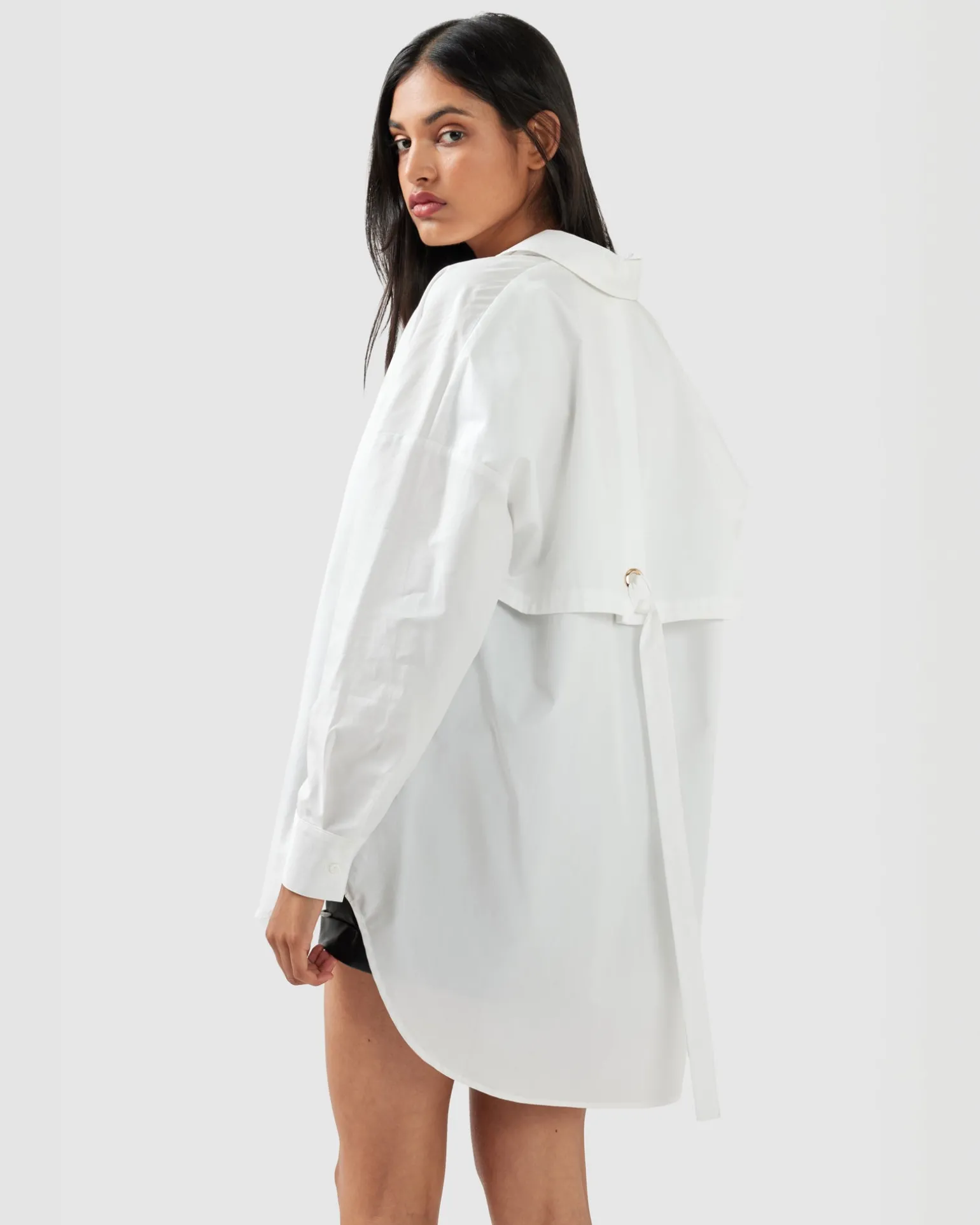 Belle & Bloom Shirts & Blouses>Into You Oversized Shirt -