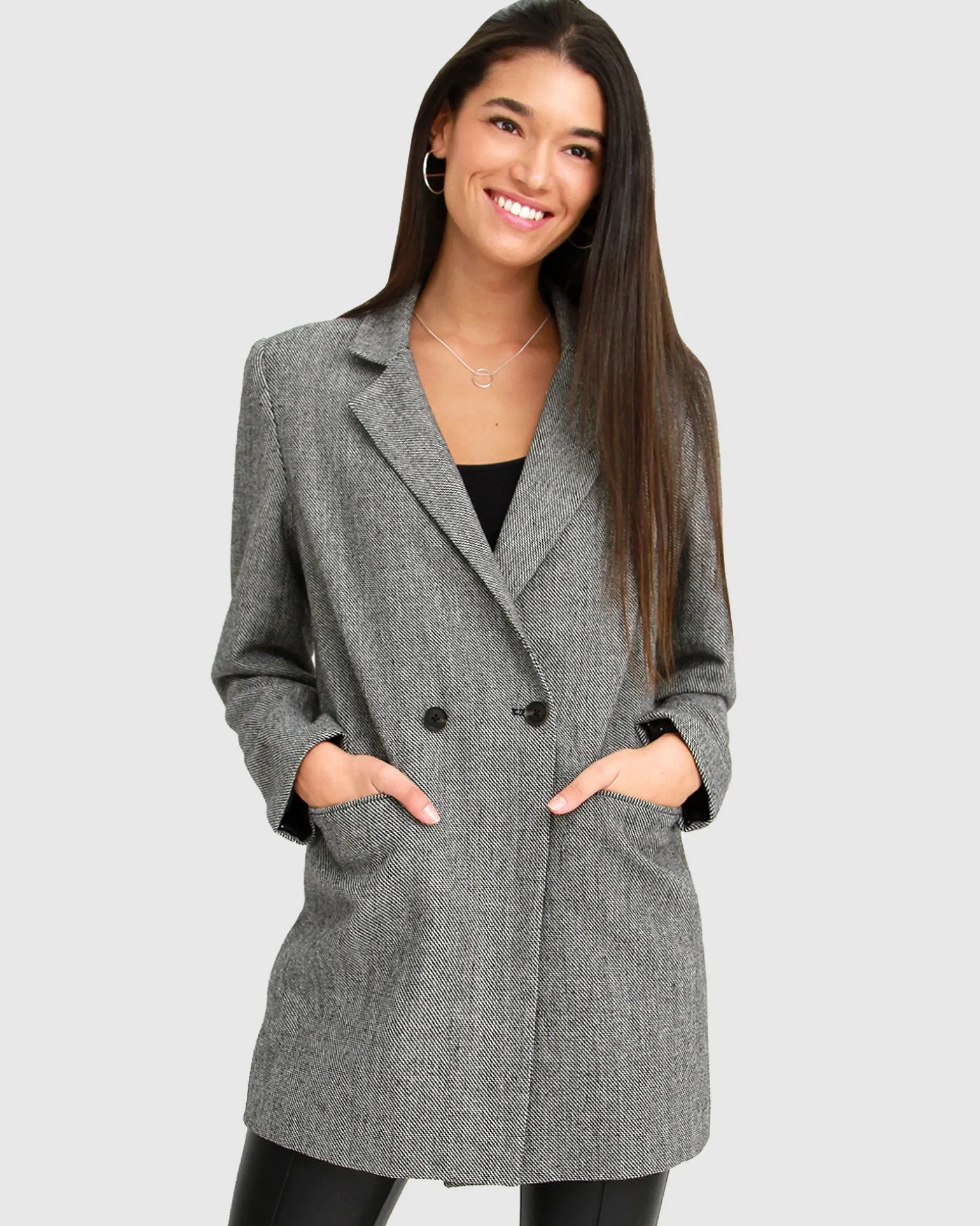 Belle & Bloom Wool Coats | Wool Coats>Kensington Oversized Coat -