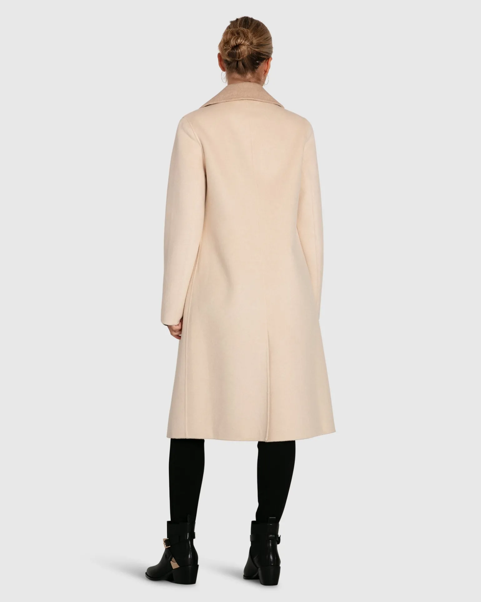 Belle & Bloom Wool Coats | Wool Coats>Lexington Two-Tone Wool Blend Coat - Beige
