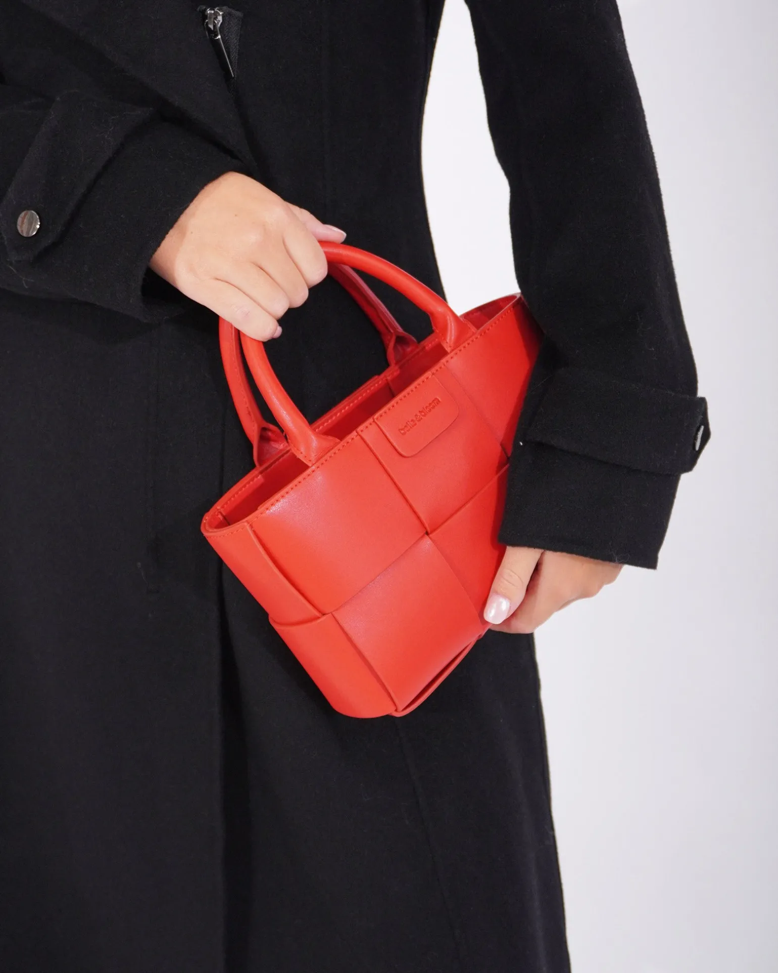 Belle & Bloom Handbags>Little Love Woven Crossbody Bag -