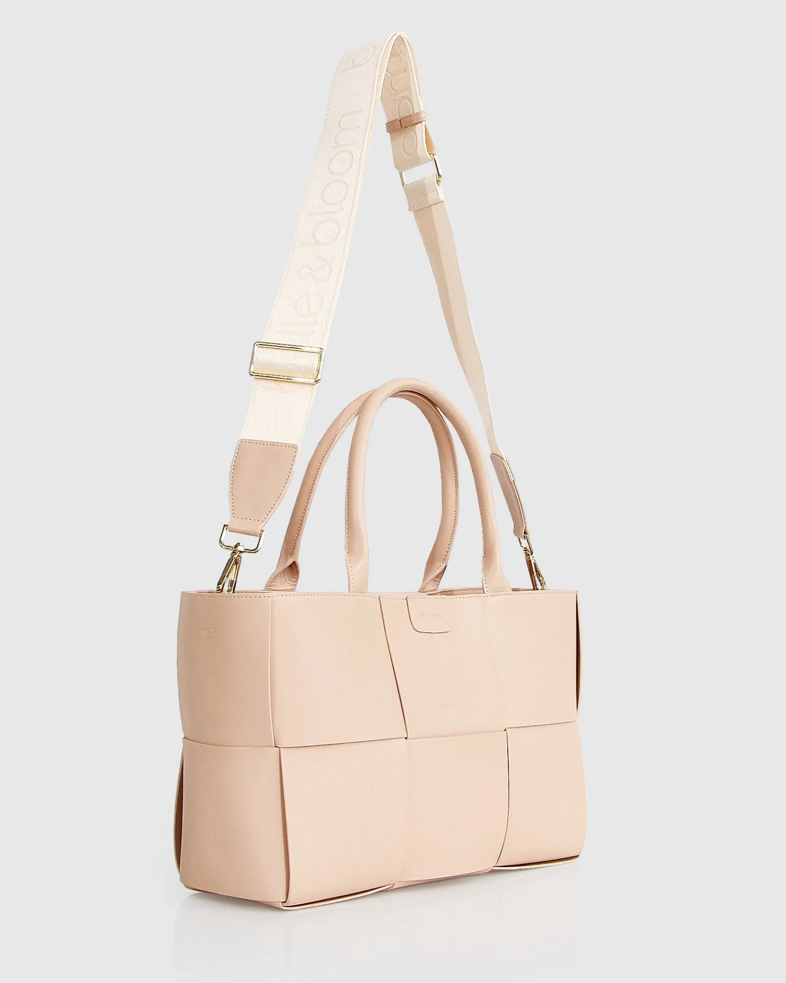 Belle & Bloom Handbags>Long Way Home Woven Tote -