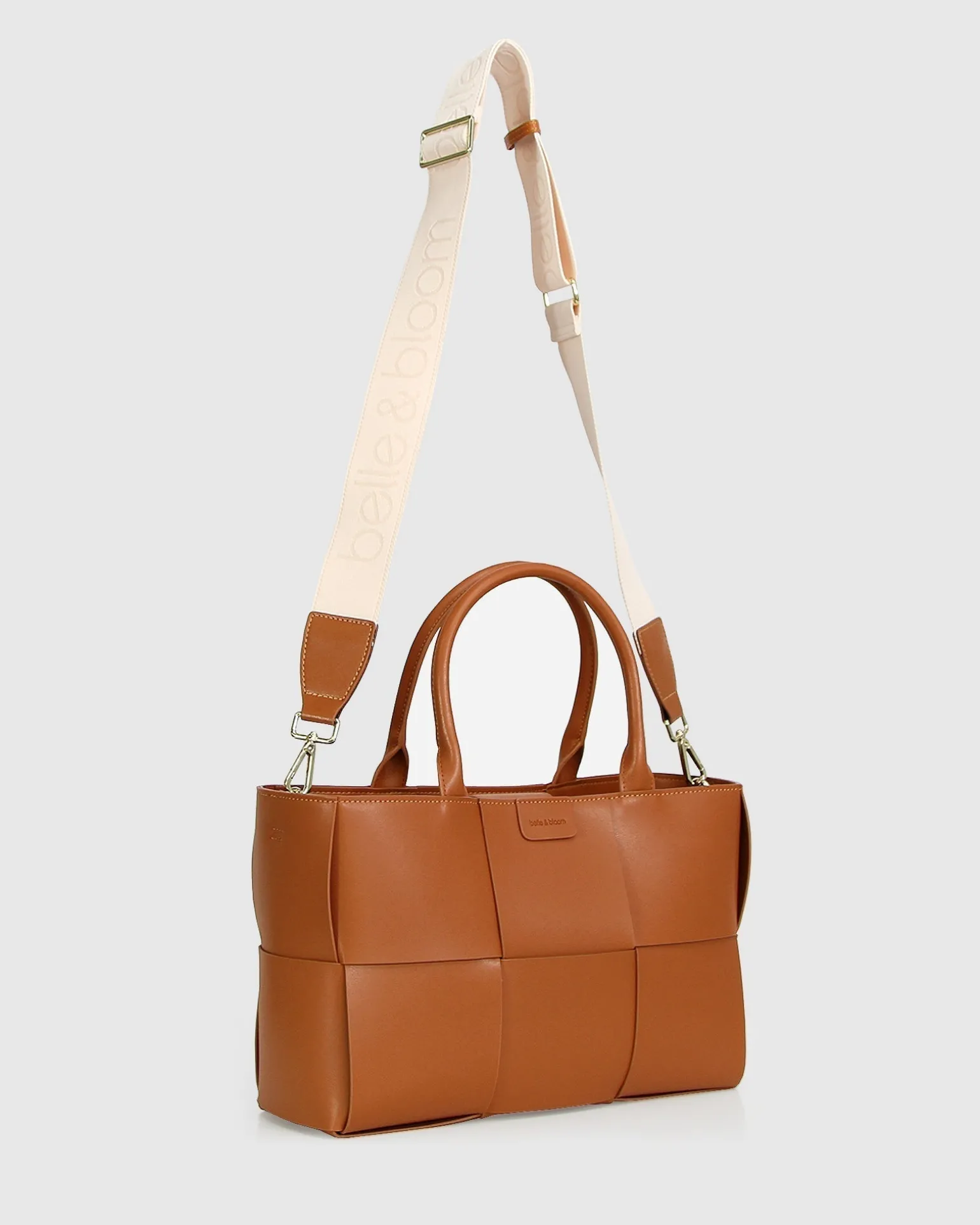 Belle & Bloom Handbags>Long Way Home Woven Tote -