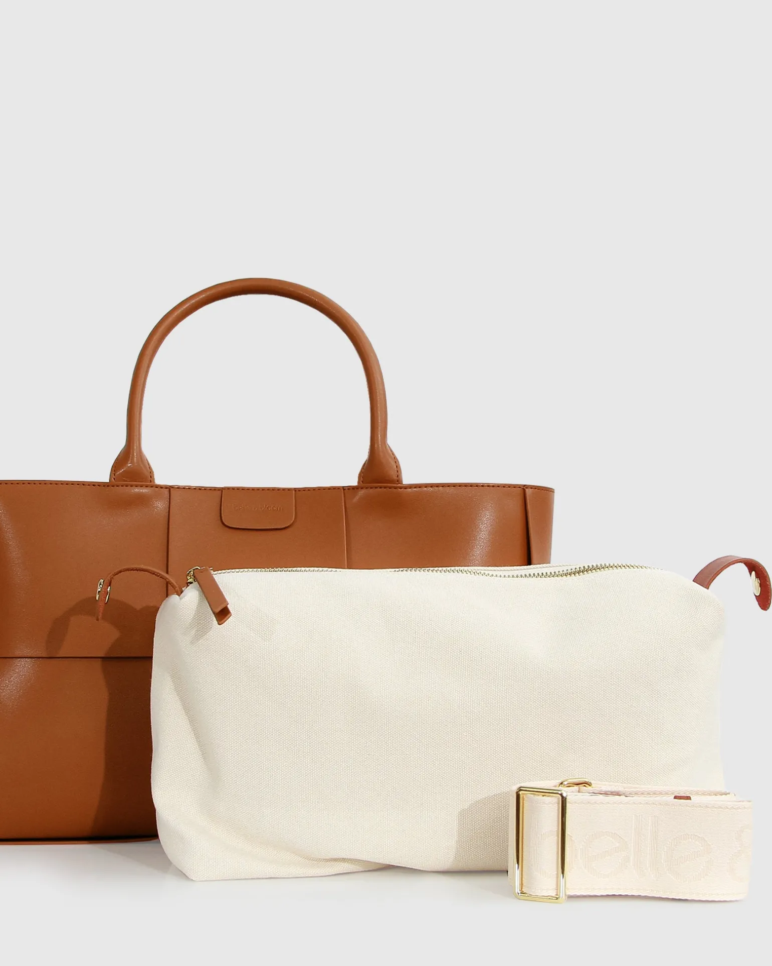 Belle & Bloom Handbags>Long Way Home Woven Tote -