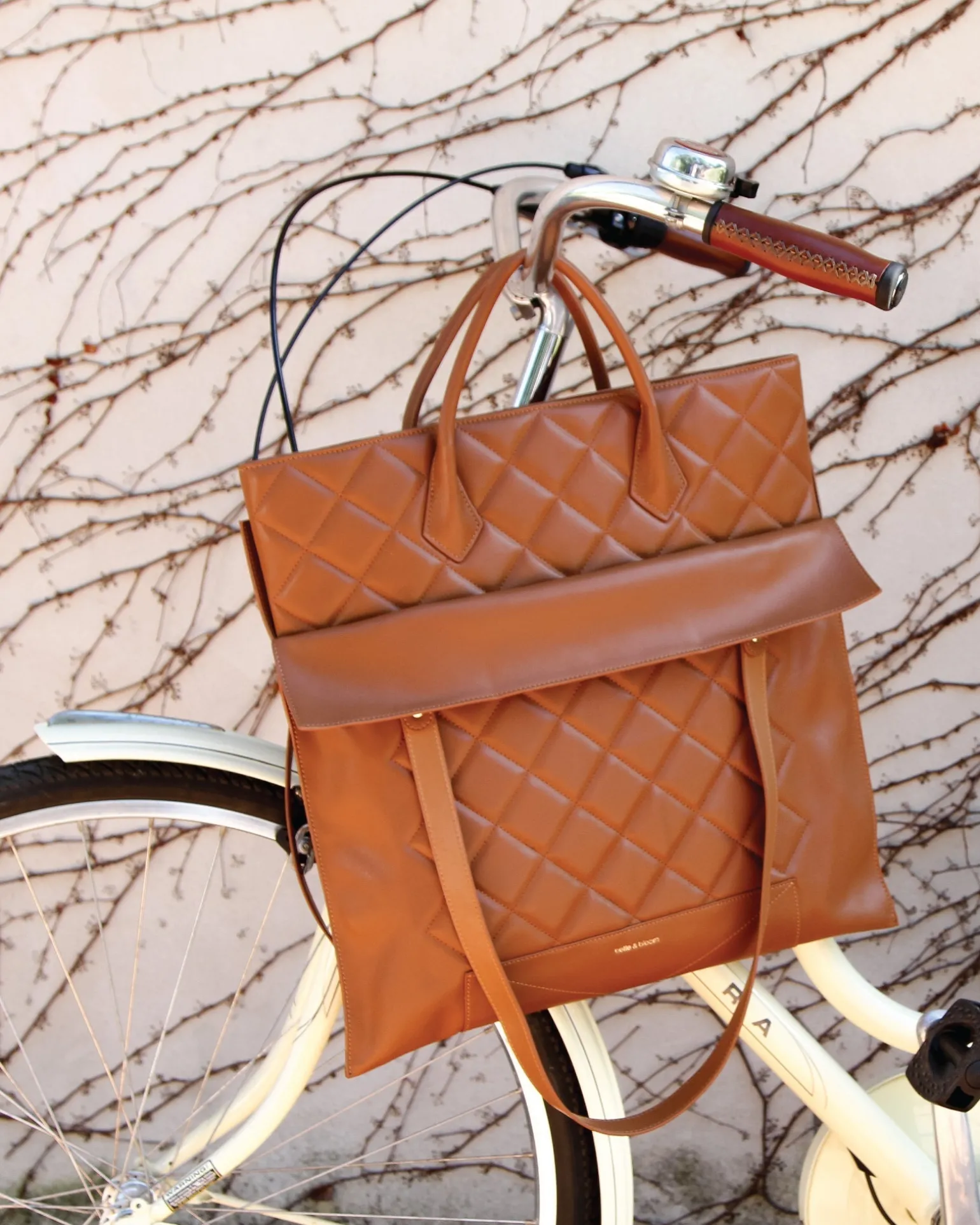 Belle & Bloom Handbags>Lost Lovers Quilted Leather Tote -