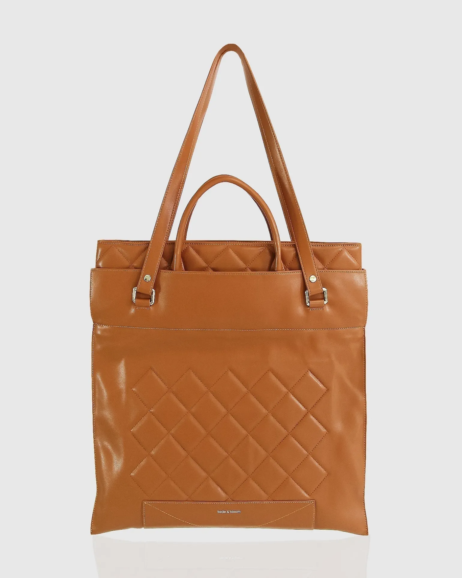 Belle & Bloom Handbags>Lost Lovers Quilted Leather Tote -