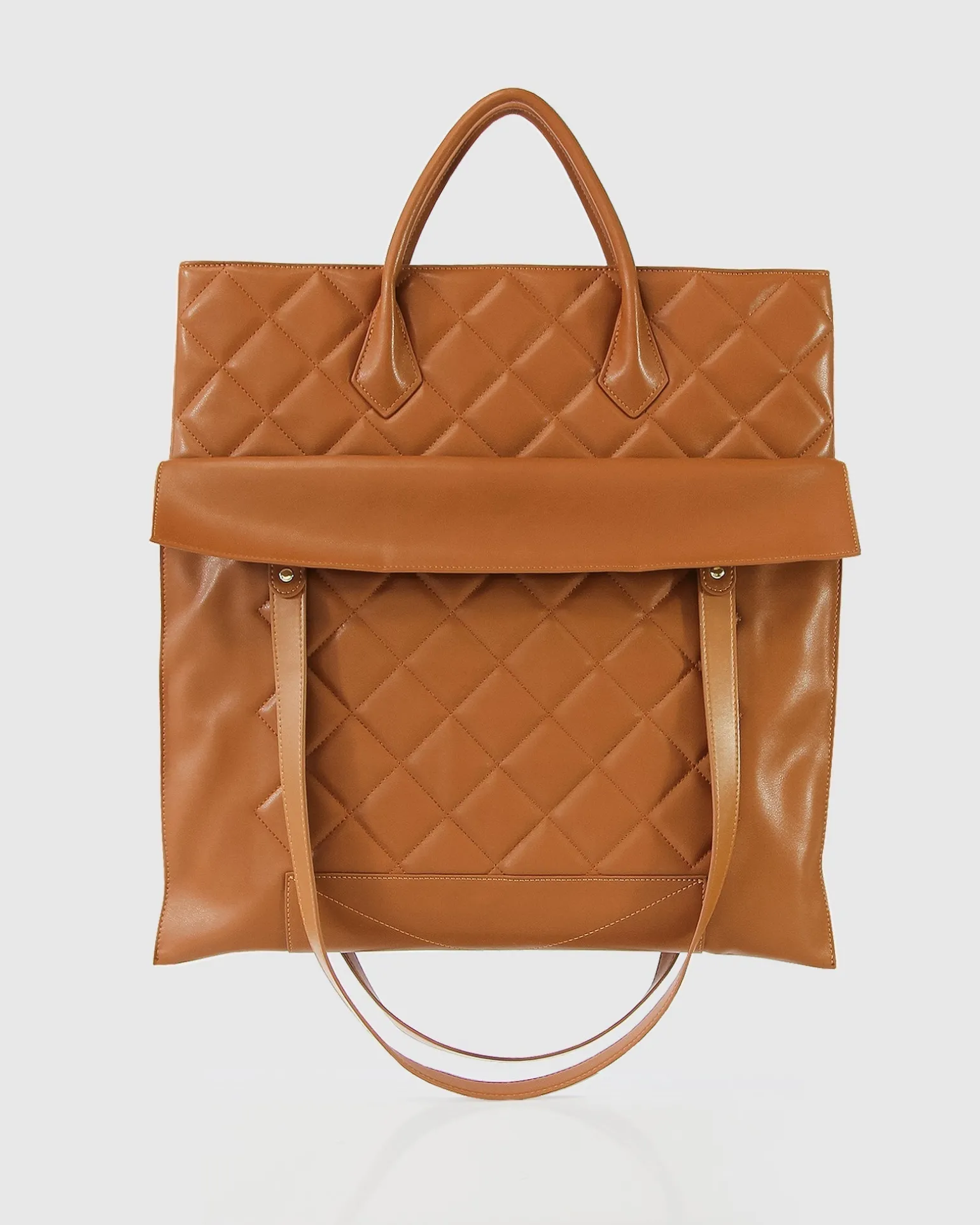 Belle & Bloom Handbags>Lost Lovers Quilted Leather Tote -
